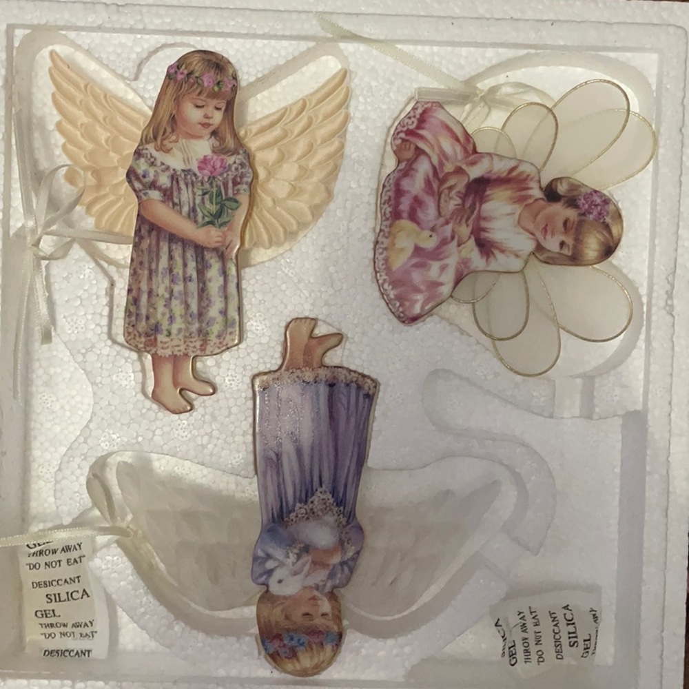 Bradford Exchange Collectible Ceramic Ltd Edtn Heavens little angels